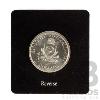 Australian RAM 1986 Silver Ten Dollar Coin, State Series South Australia .925