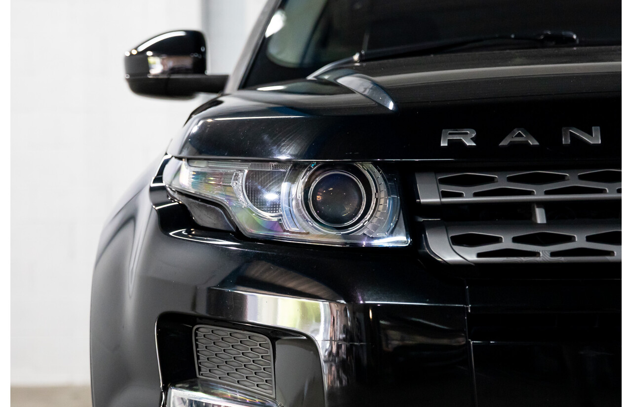 1/2015 Range Rover Evoque SD4 Pure LV MY15 5d Wagon Santorini Black Turbo Diesel 2.2L
