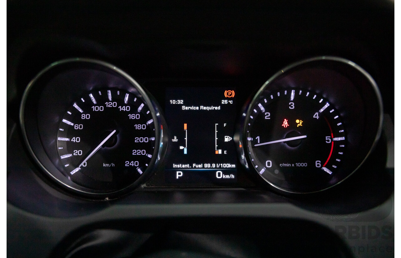 1/2015 Range Rover Evoque SD4 Pure LV MY15 5d Wagon Santorini Black Turbo Diesel 2.2L