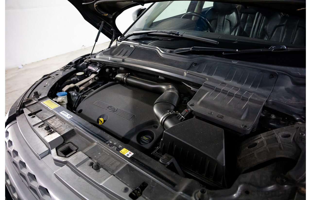 1/2015 Range Rover Evoque SD4 Pure LV MY15 5d Wagon Santorini Black Turbo Diesel 2.2L