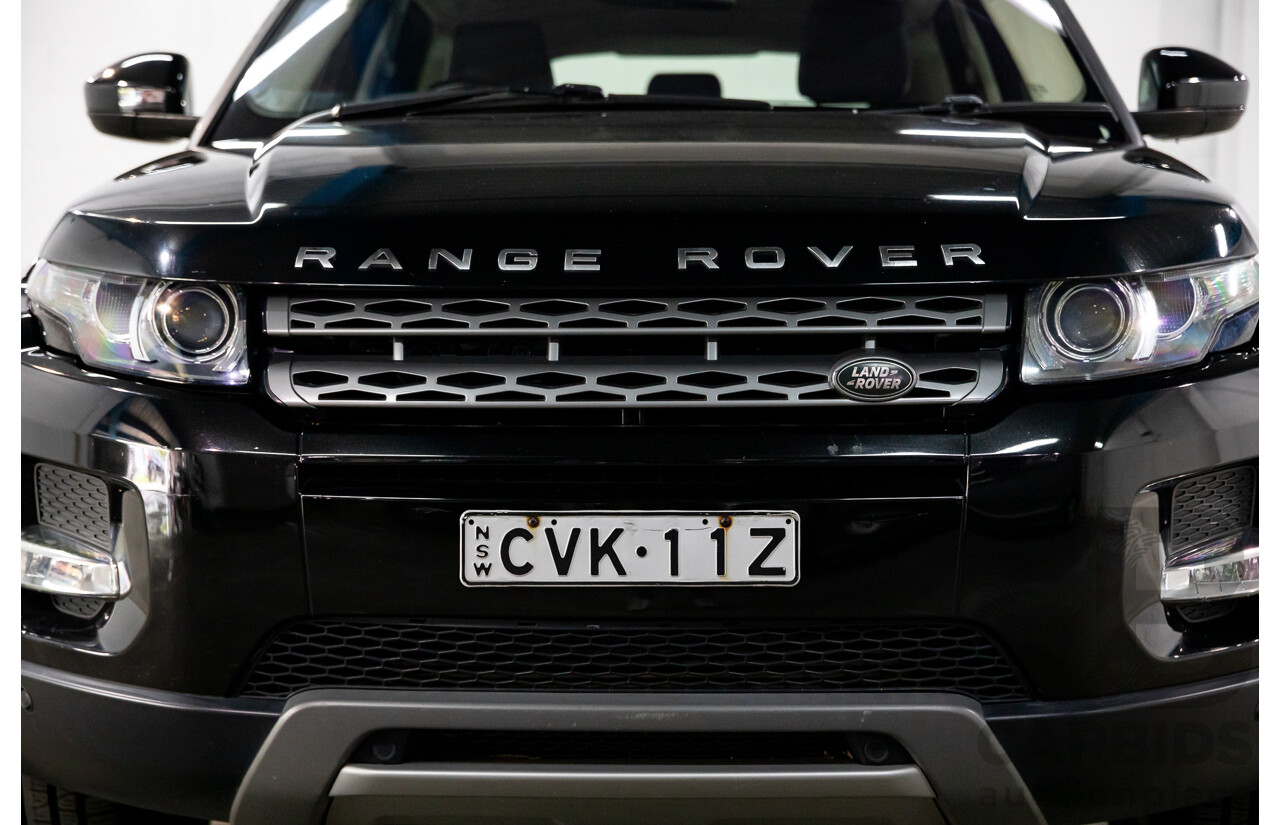 1/2015 Range Rover Evoque SD4 Pure LV MY15 5d Wagon Santorini Black Turbo Diesel 2.2L