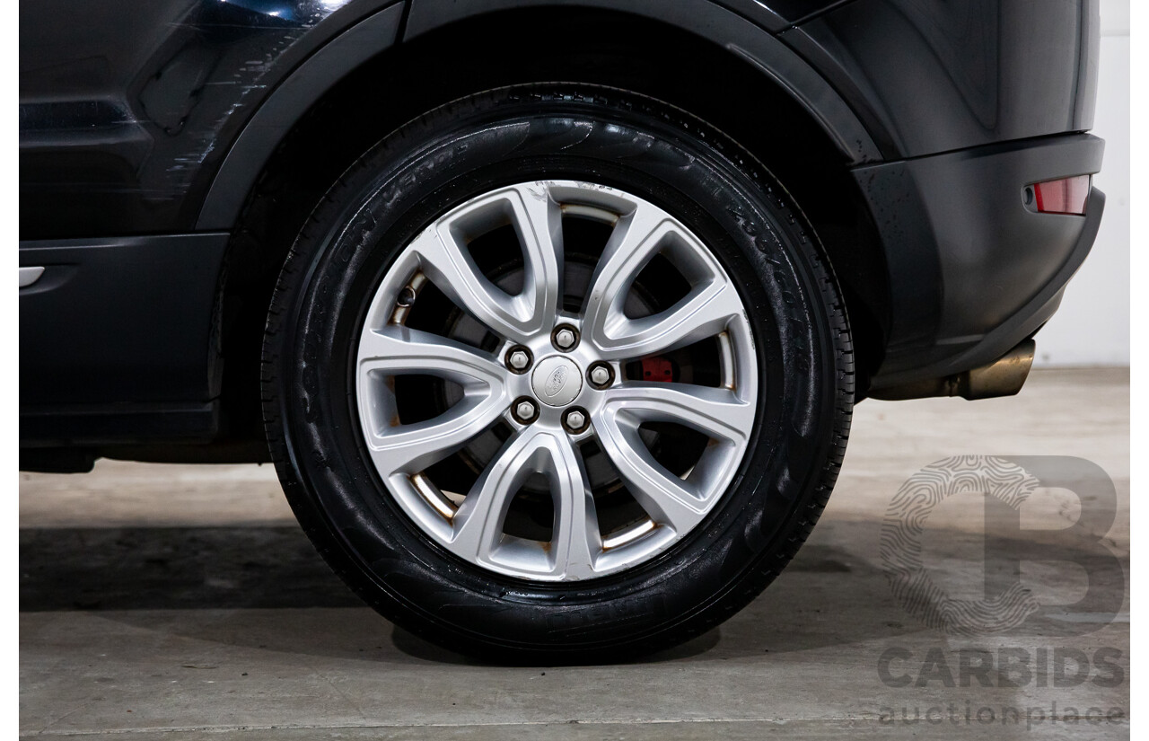 1/2015 Range Rover Evoque SD4 Pure LV MY15 5d Wagon Santorini Black Turbo Diesel 2.2L