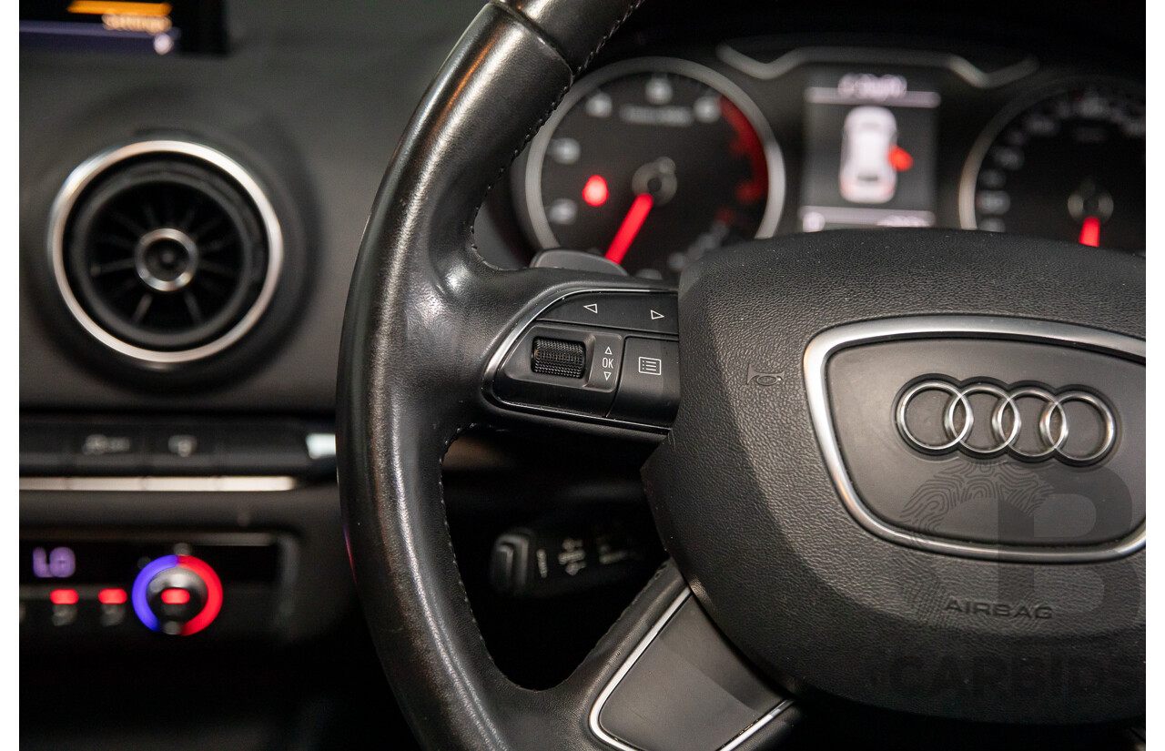 11/2013 Audi A3 Sportback 1.4 TFSI Attraction 8P MY13 5d Hatchback Monsoon Grey Metallic Turbo 1.4L