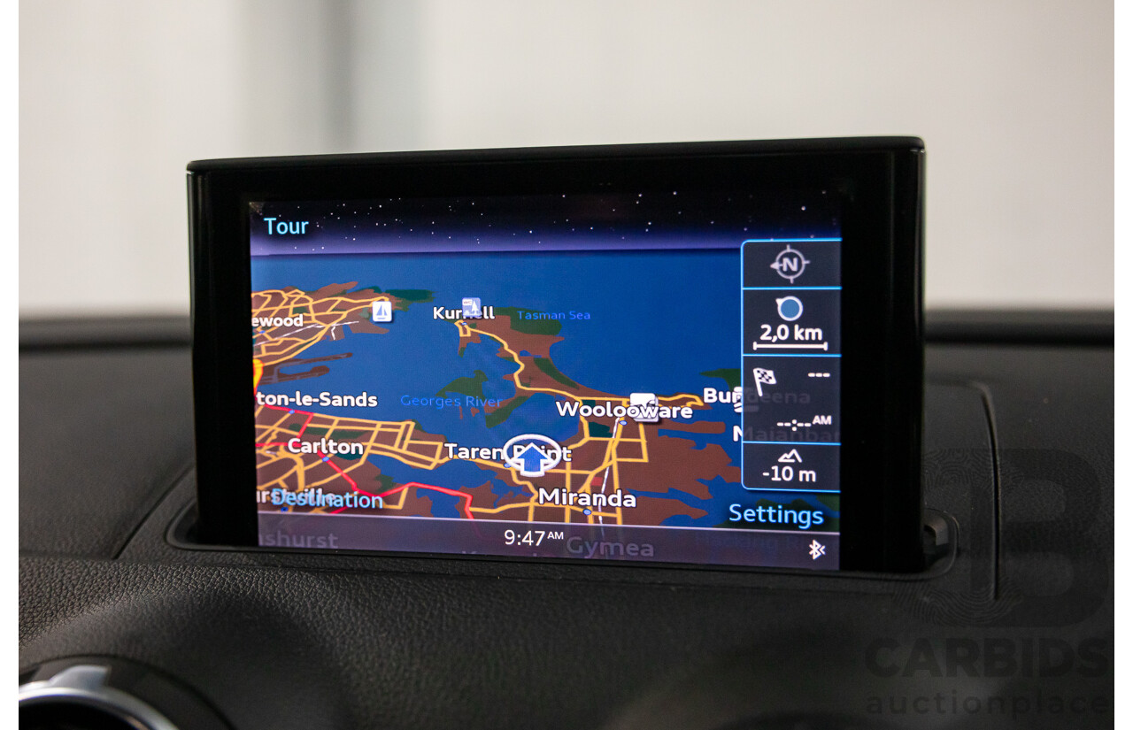 11/2013 Audi A3 Sportback 1.4 TFSI Attraction 8P MY13 5d Hatchback Monsoon Grey Metallic Turbo 1.4L