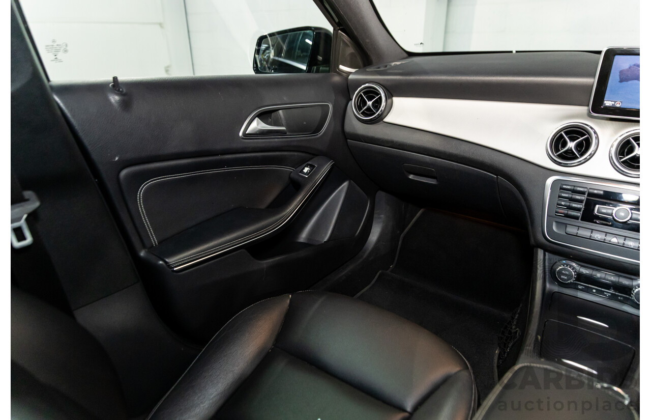 7/2015 Mercedes-Benz GLA 200 CDI X156 MY15 4d Wagon Cosmos Black Metallic Turbo Diesel 2.1L