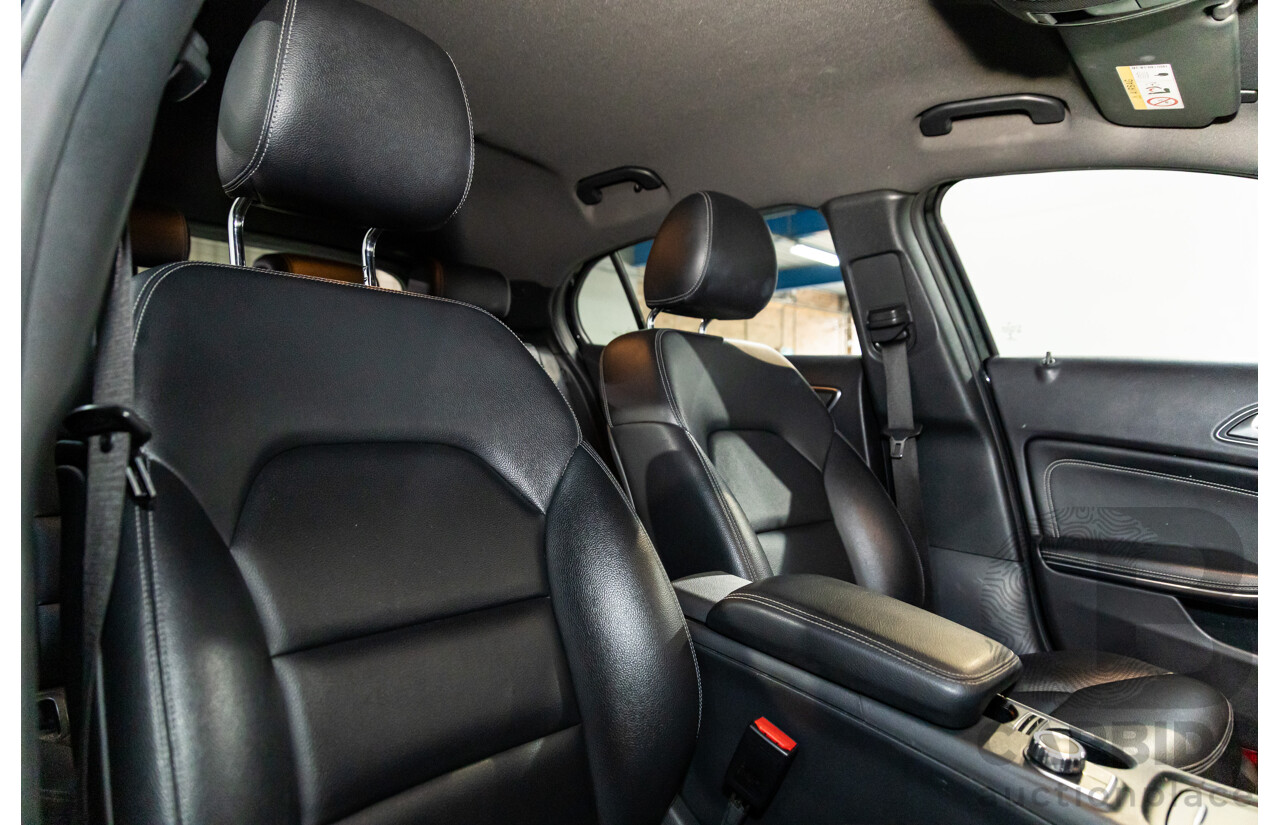 7/2015 Mercedes-Benz GLA 200 CDI X156 MY15 4d Wagon Cosmos Black Metallic Turbo Diesel 2.1L