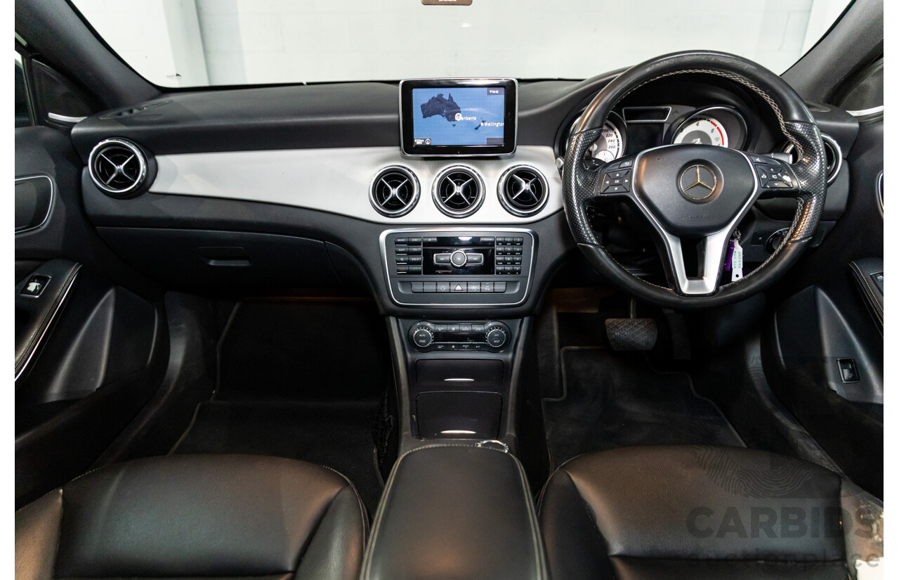 7/2015 Mercedes-Benz GLA 200 CDI X156 MY15 4d Wagon Cosmos Black Metallic Turbo Diesel 2.1L