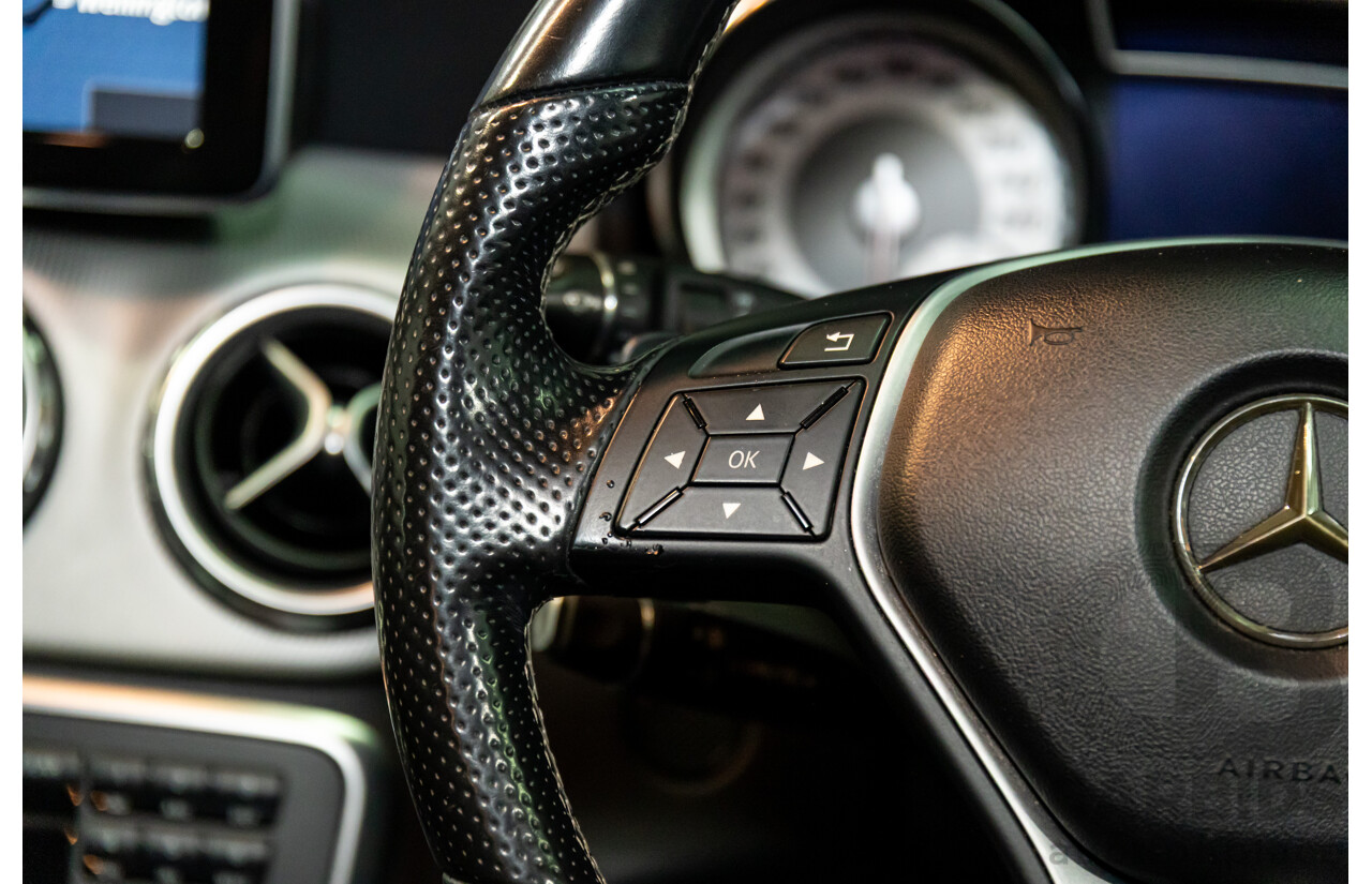 7/2015 Mercedes-Benz GLA 200 CDI X156 MY15 4d Wagon Cosmos Black Metallic Turbo Diesel 2.1L