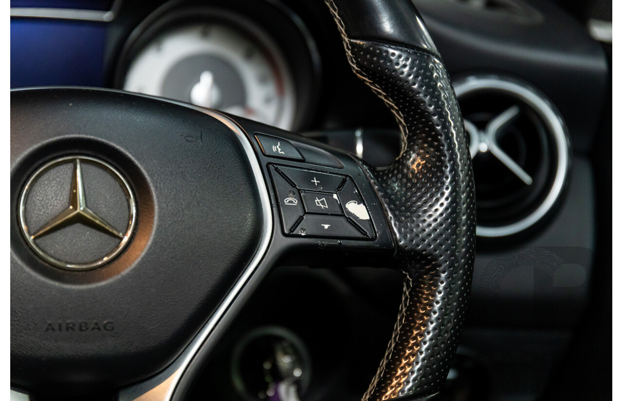 7/2015 Mercedes-Benz GLA 200 CDI X156 MY15 4d Wagon Cosmos Black Metallic Turbo Diesel 2.1L