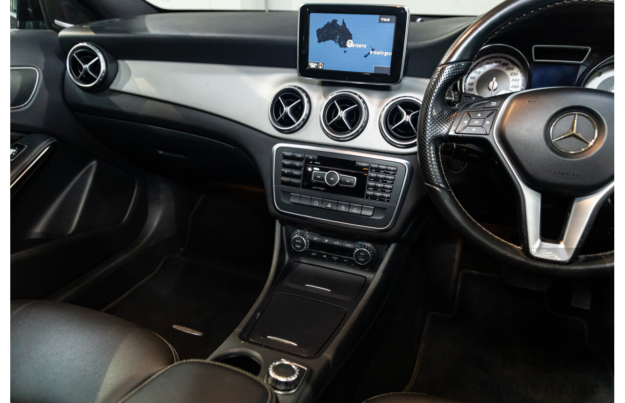 7/2015 Mercedes-Benz GLA 200 CDI X156 MY15 4d Wagon Cosmos Black Metallic Turbo Diesel 2.1L