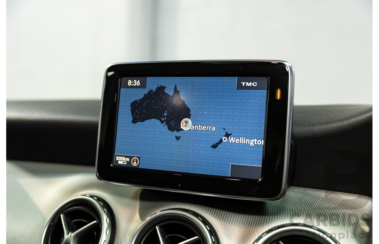 7/2015 Mercedes-Benz GLA 200 CDI X156 MY15 4d Wagon Cosmos Black Metallic Turbo Diesel 2.1L