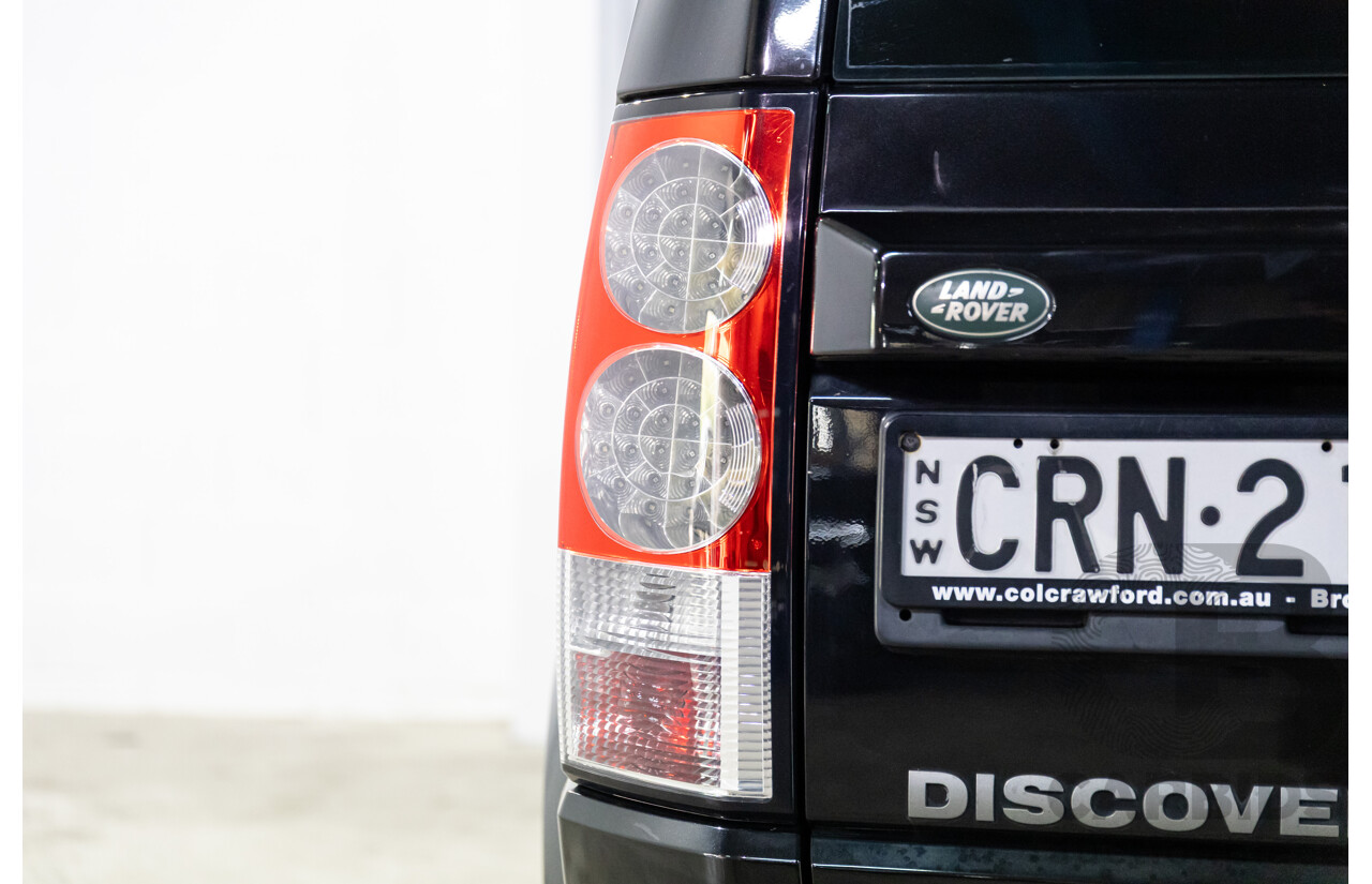 12/2013 Land Rover Discovery 4 3.0 TDV6 MY13 4d Wagon Santorini Black Metallic Turbo Diesel V6 3.0L