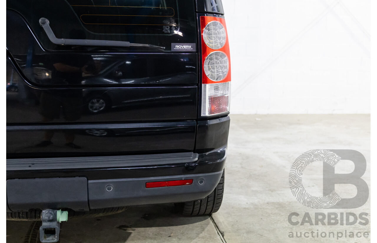 12/2013 Land Rover Discovery 4 3.0 TDV6 MY13 4d Wagon Santorini Black Metallic Turbo Diesel V6 3.0L