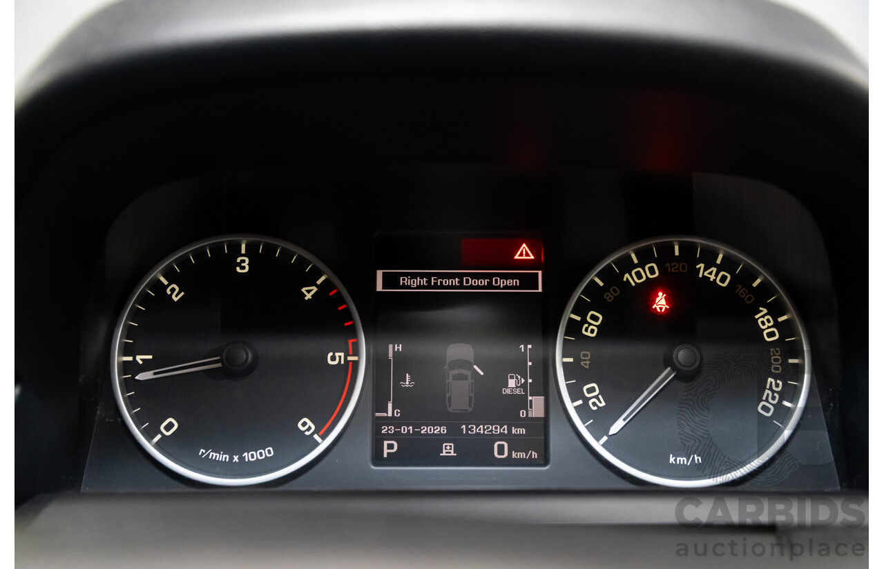 12/2013 Land Rover Discovery 4 3.0 TDV6 MY13 4d Wagon Santorini Black Metallic Turbo Diesel V6 3.0L