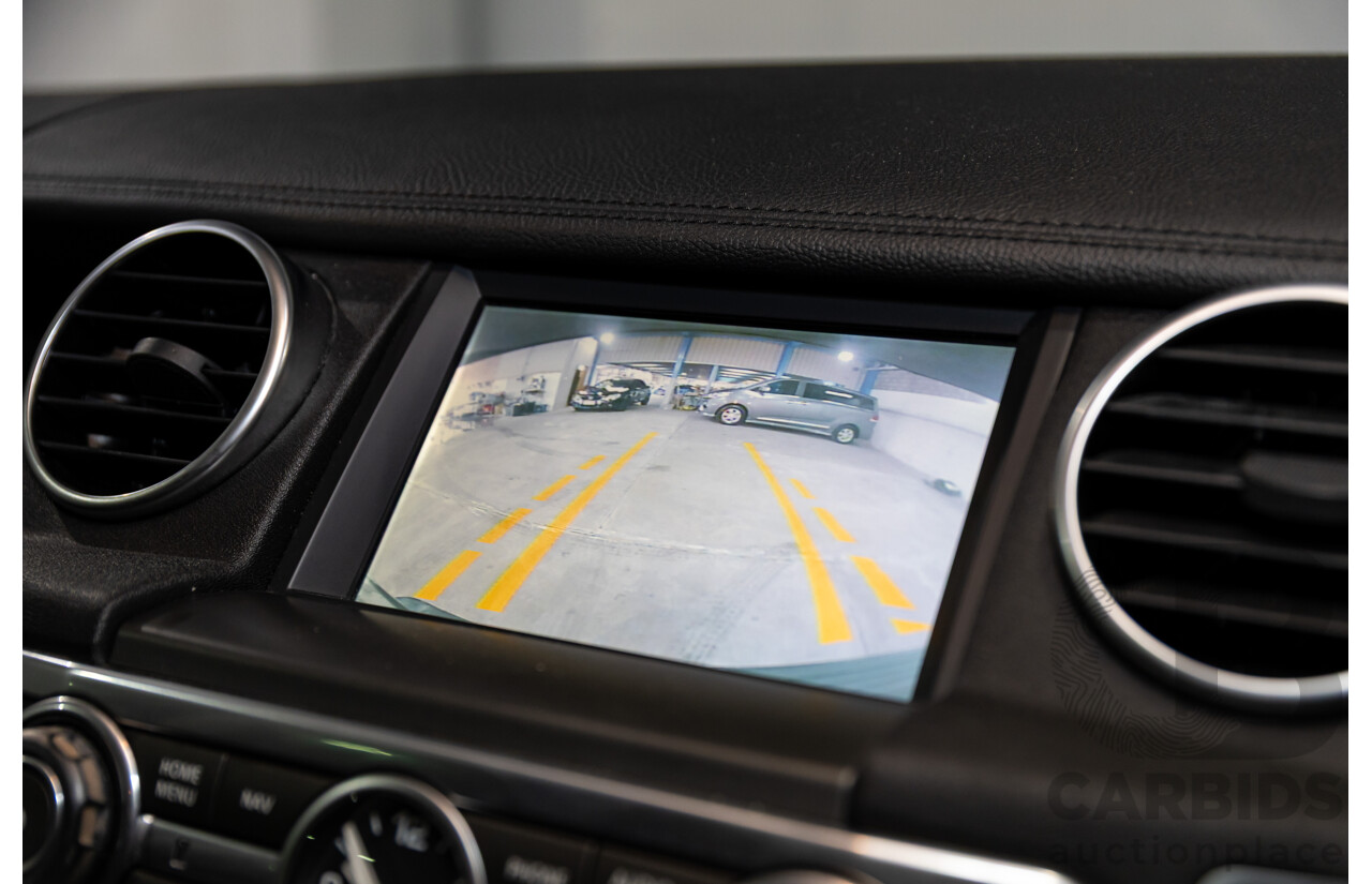 12/2013 Land Rover Discovery 4 3.0 TDV6 MY13 4d Wagon Santorini Black Metallic Turbo Diesel V6 3.0L