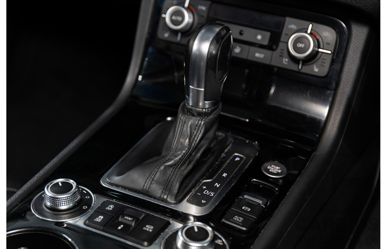 08/2016 Volkswagen Touareg V6 Wolfsburg Edition (AWD) 7P MY17 4d Wagon Pure White Turbo Diesel V6 3.0L