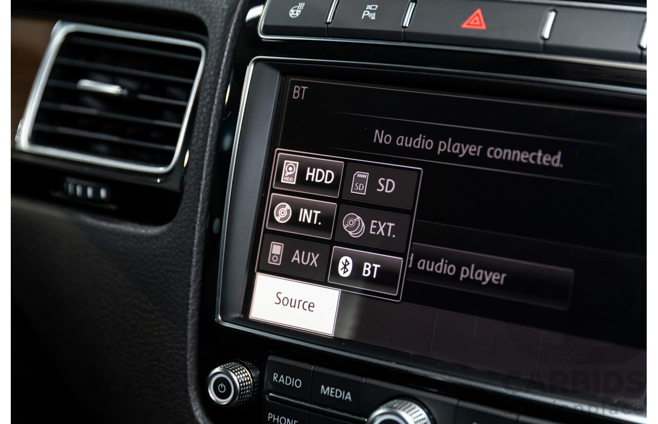 08/2016 Volkswagen Touareg V6 Wolfsburg Edition (AWD) 7P MY17 4d Wagon Pure White Turbo Diesel V6 3.0L