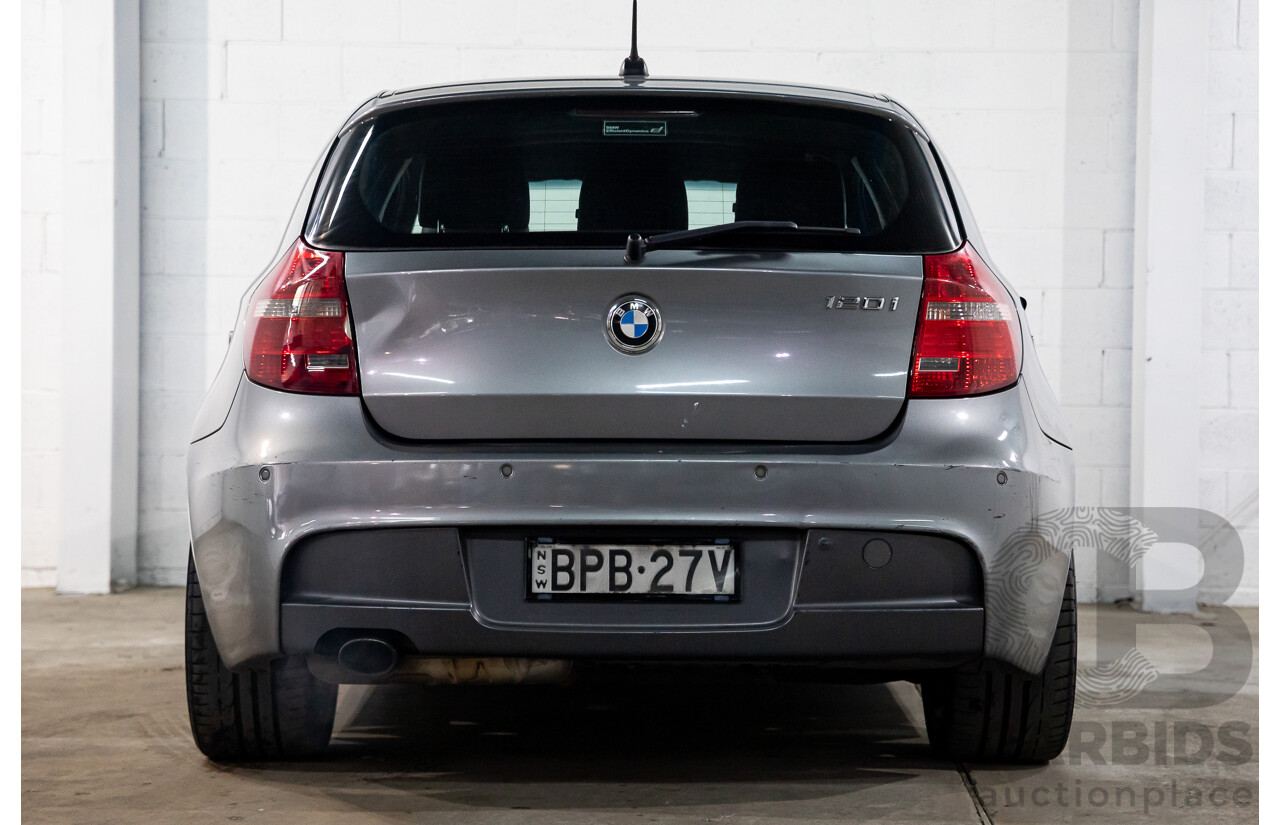 3/2010 BMW 120i M Sport E87 MY09 5d Hatchback Mineral Grey Metallic 2.0L