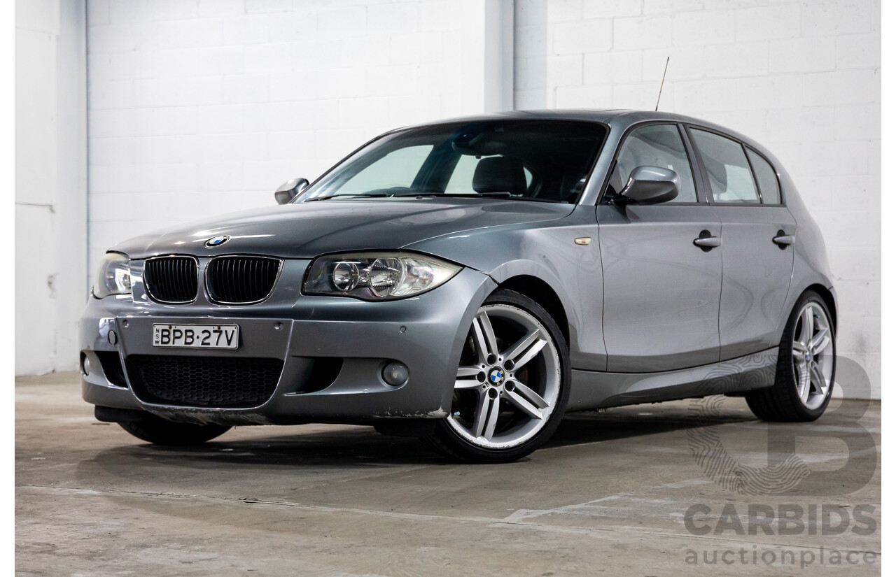 3/2010 BMW 120i M Sport E87 MY09 5d Hatchback Mineral Grey Metallic 2.0L