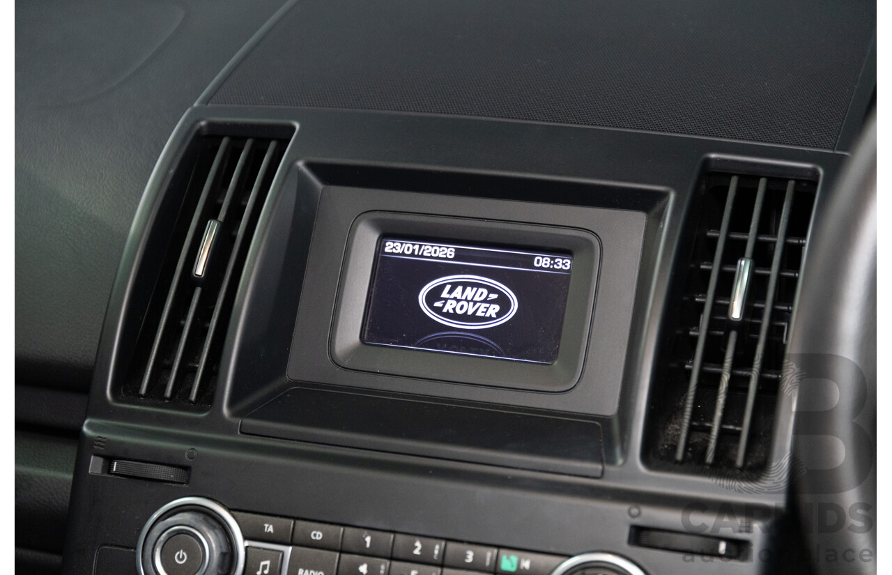 1/2014 Land Rover Freelander 2 TD4 (4x4) LF MY14 4d Wagon Fuji White Turbo Diesel 2.2L