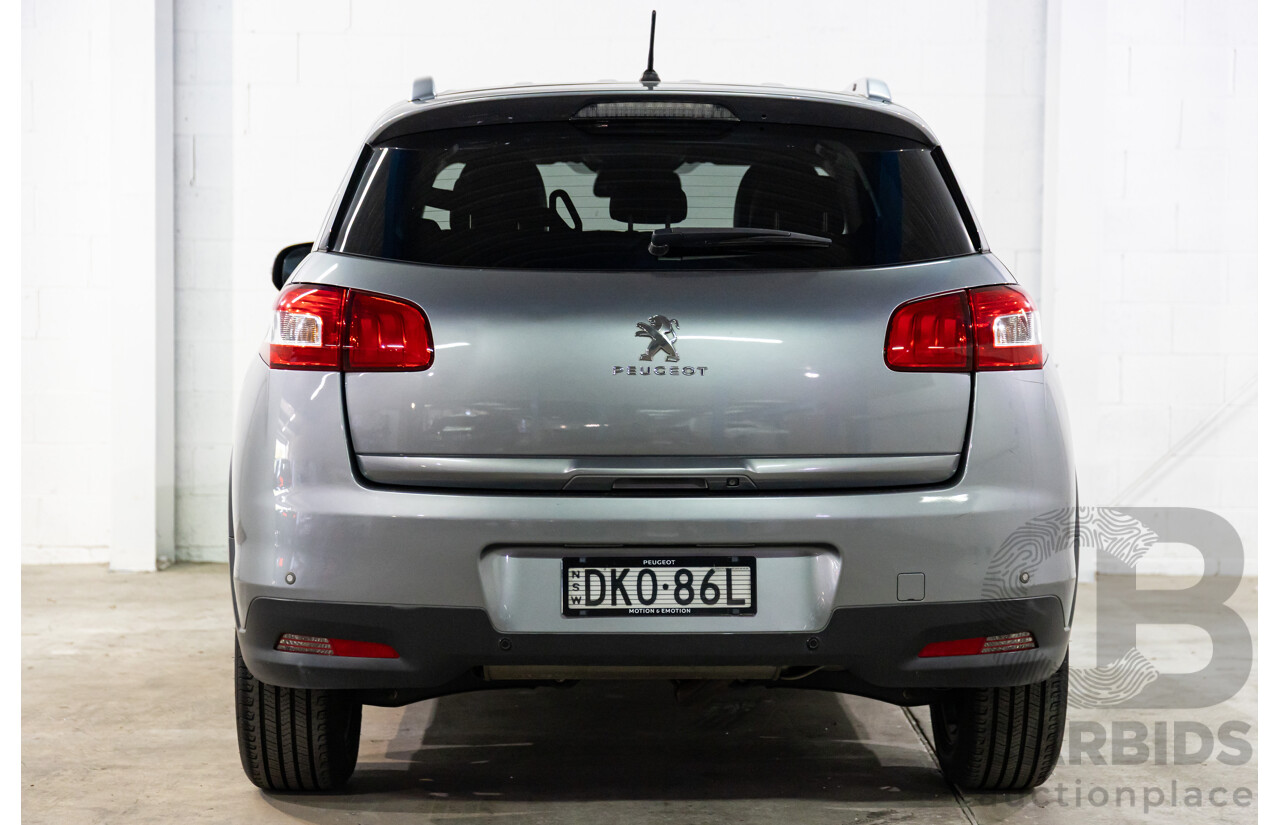 10/2016 Peugeot 4008 Active (FWD) MY15 4D Wagon Titanium Grey Metallic 2.0L