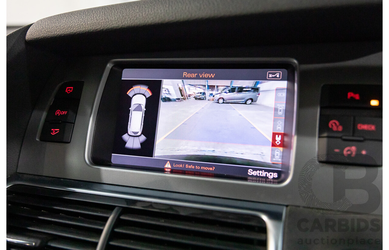 11/2012 Audi Q7 S-Line 3.0 TDI Quattro MY12 4d Wagon Orca Black Metallic Turbo Diesel V6 3.0L