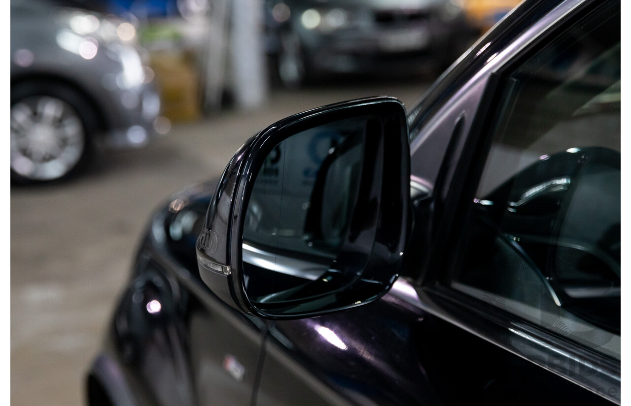 11/2012 Audi Q7 S-Line 3.0 TDI Quattro MY12 4d Wagon Orca Black Metallic Turbo Diesel V6 3.0L