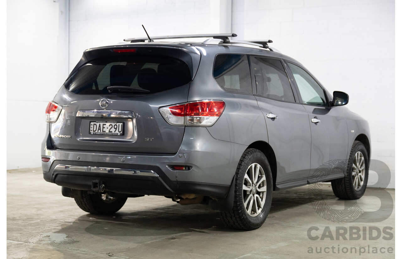 9/2015 Nissan Pathfinder ST (4x2) R52 4d Wagon Gun Grey Metallic V6 3.5L