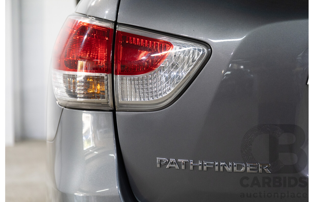 9/2015 Nissan Pathfinder ST (4x2) R52 4d Wagon Gun Grey Metallic V6 3.5L