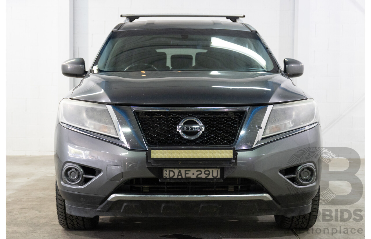 9/2015 Nissan Pathfinder ST (4x2) R52 4d Wagon Gun Grey Metallic V6 3.5L