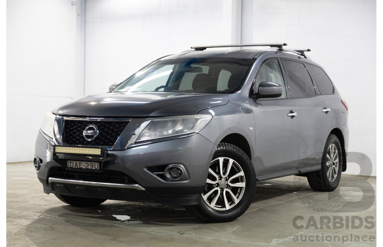 9/2015 Nissan Pathfinder ST (4x2) R52 4d Wagon Gun Grey Metallic V6 3.5L