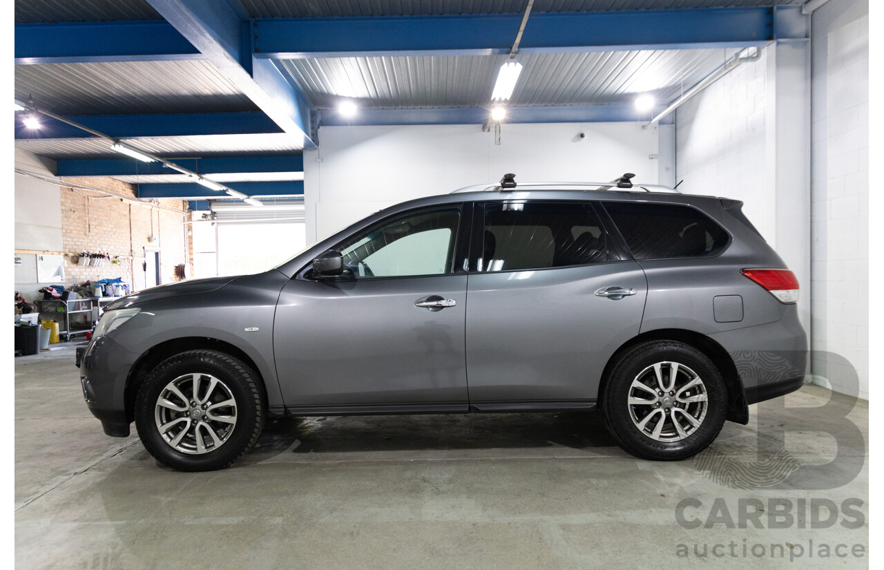 9/2015 Nissan Pathfinder ST (4x2) R52 4d Wagon Gun Grey Metallic V6 3.5L