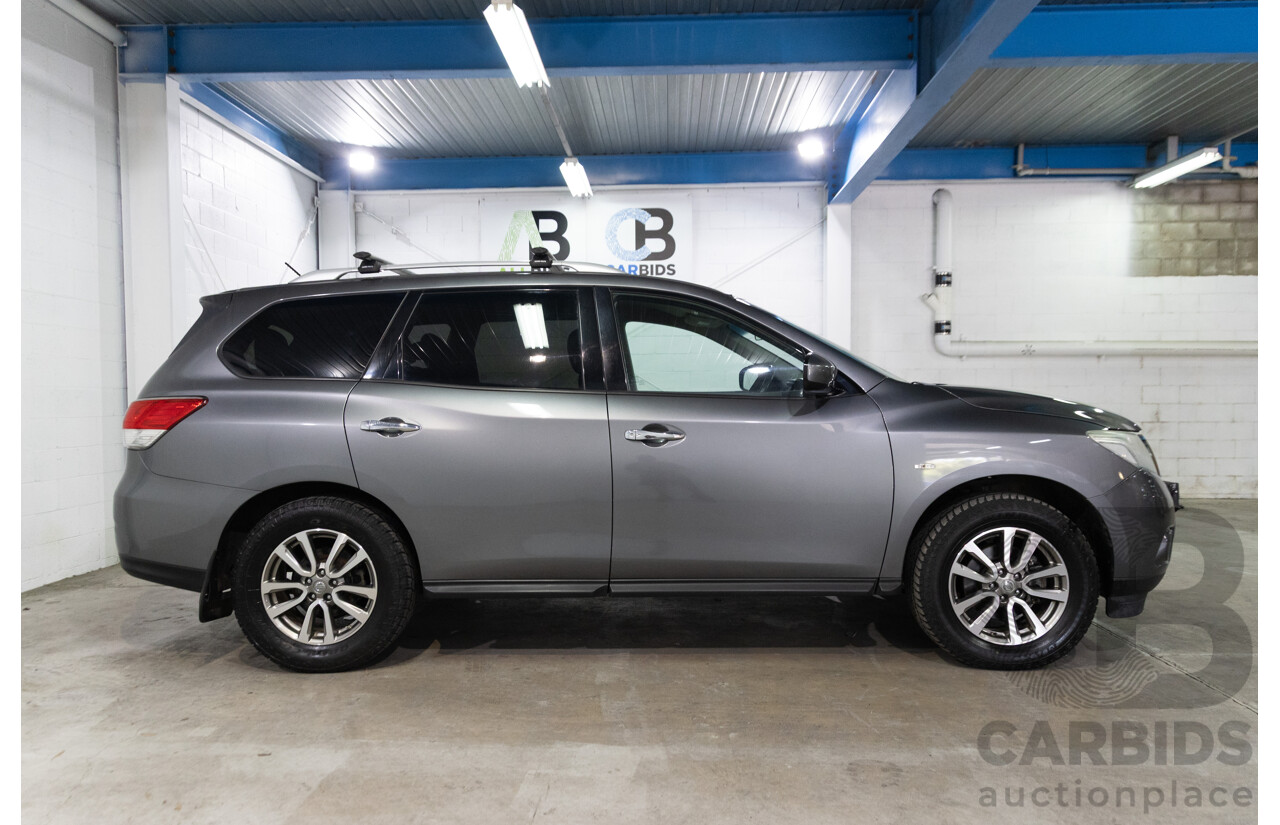 9/2015 Nissan Pathfinder ST (4x2) R52 4d Wagon Gun Grey Metallic V6 3.5L