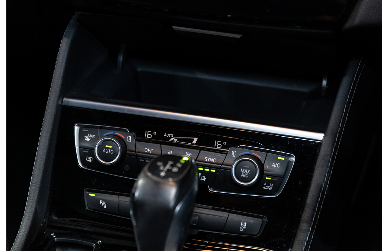 2/2015 BMW 218i Active Tourer Luxury F45 4d Wagon Mineral Grey Metallic Turbo 1.5L