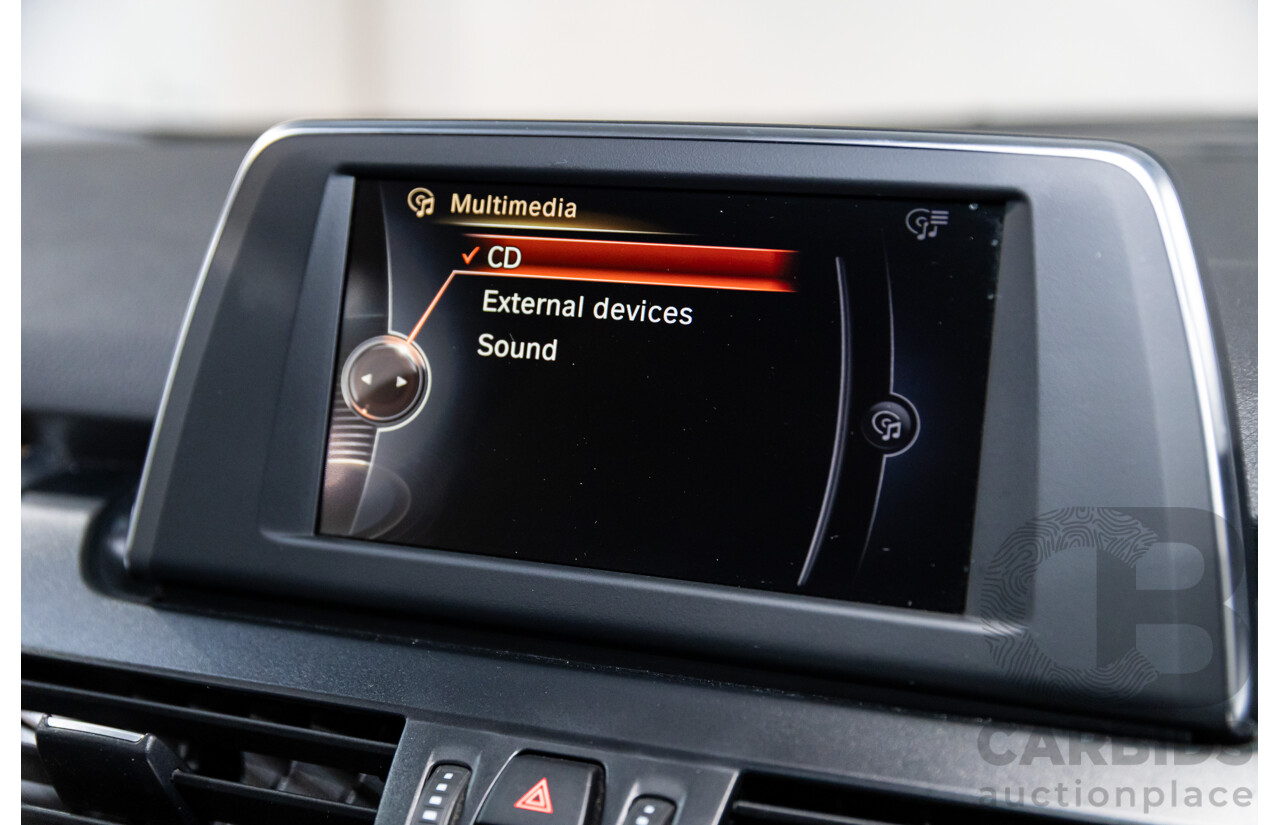 2/2015 BMW 218i Active Tourer Luxury F45 4d Wagon Mineral Grey Metallic Turbo 1.5L