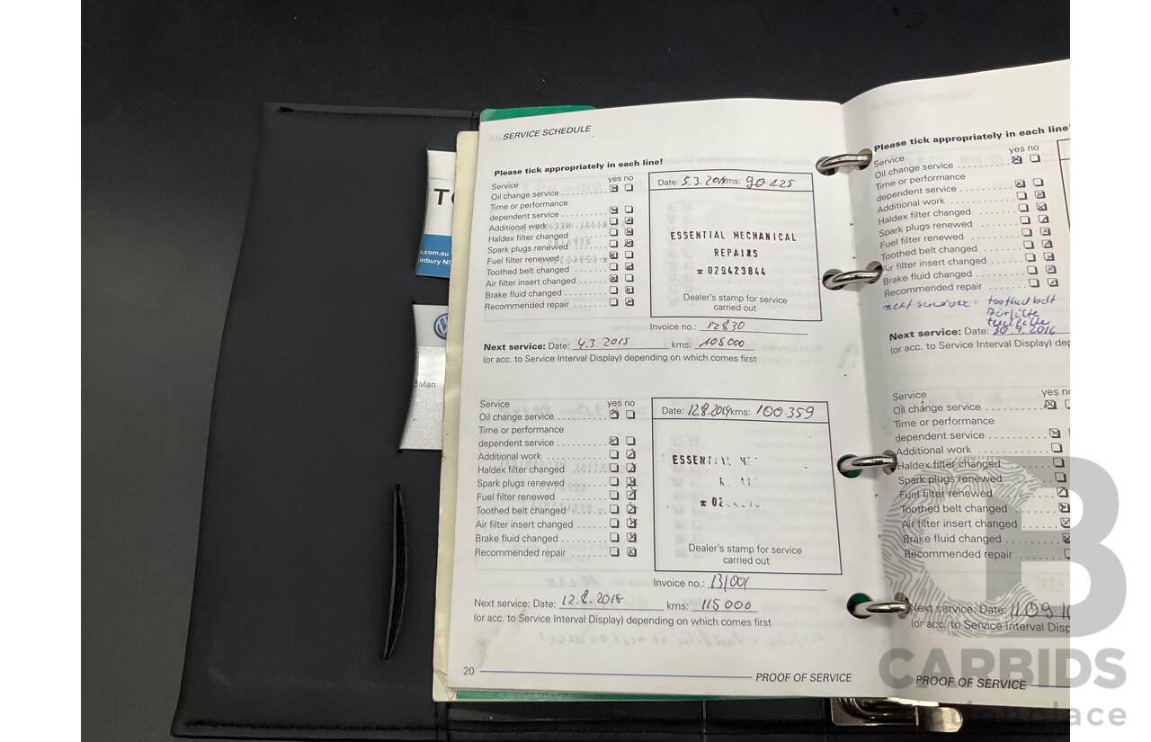 12/2007 Volkswagen EOS 2.0 TDI 1F MY08 2d Convertible Deep Black Pearl Turbo Diesel 2.0L