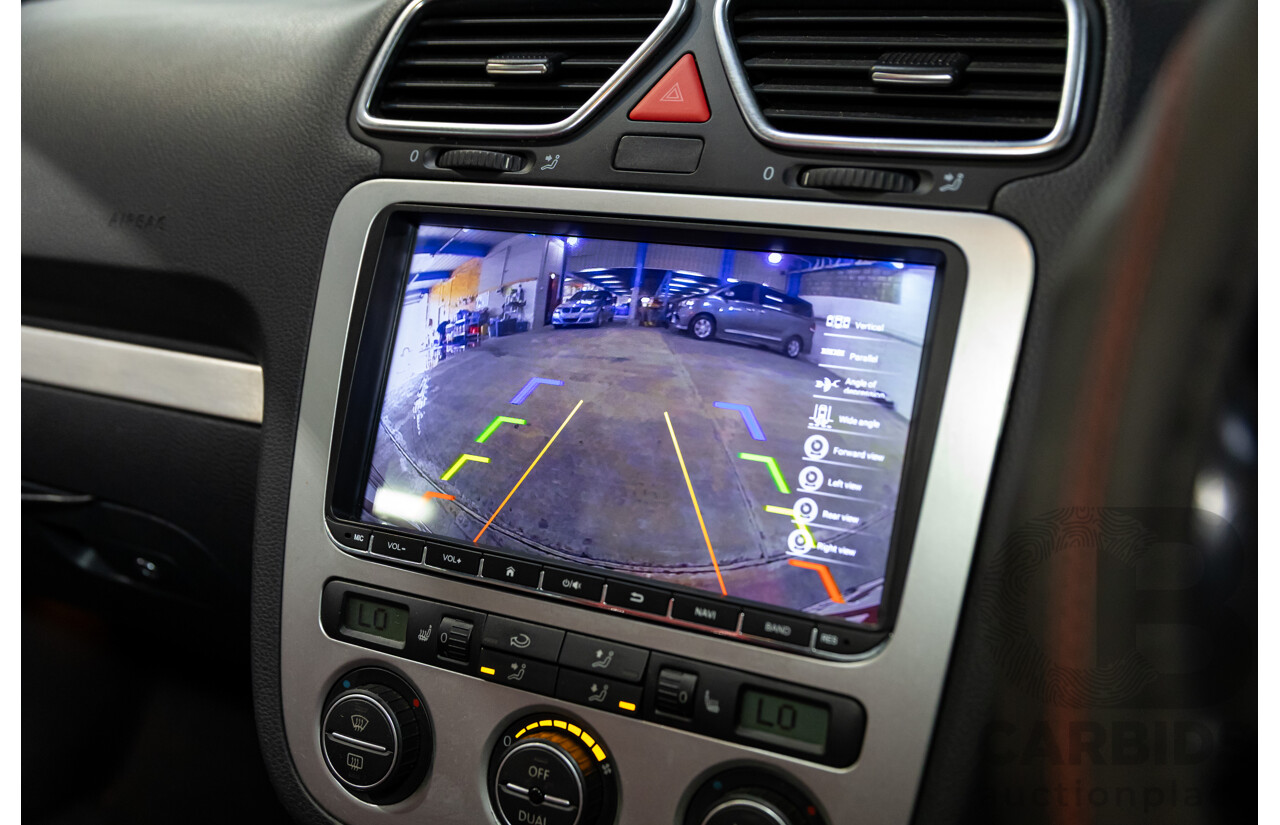 12/2007 Volkswagen EOS 2.0 TDI 1F MY08 2d Convertible Deep Black Pearl Turbo Diesel 2.0L