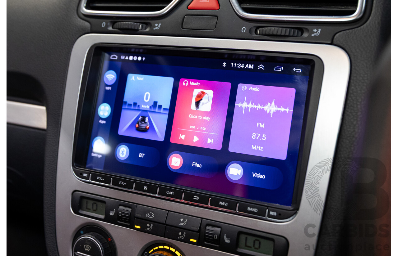 12/2007 Volkswagen EOS 2.0 TDI 1F MY08 2d Convertible Deep Black Pearl Turbo Diesel 2.0L