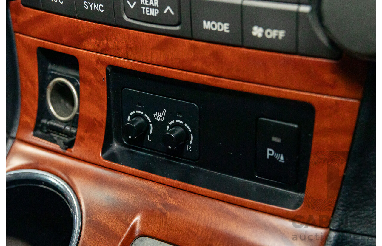 11/2009 Toyota Kluger Grande (4x4) GSU45R 4d Wagon Classic Silver Metallic V6 3.5L