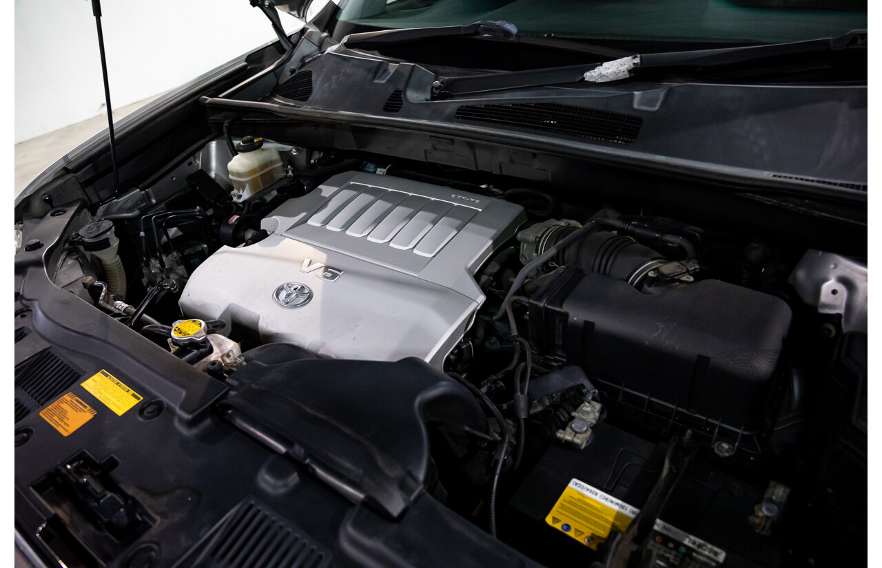 11/2009 Toyota Kluger Grande (4x4) GSU45R 4d Wagon Classic Silver Metallic V6 3.5L