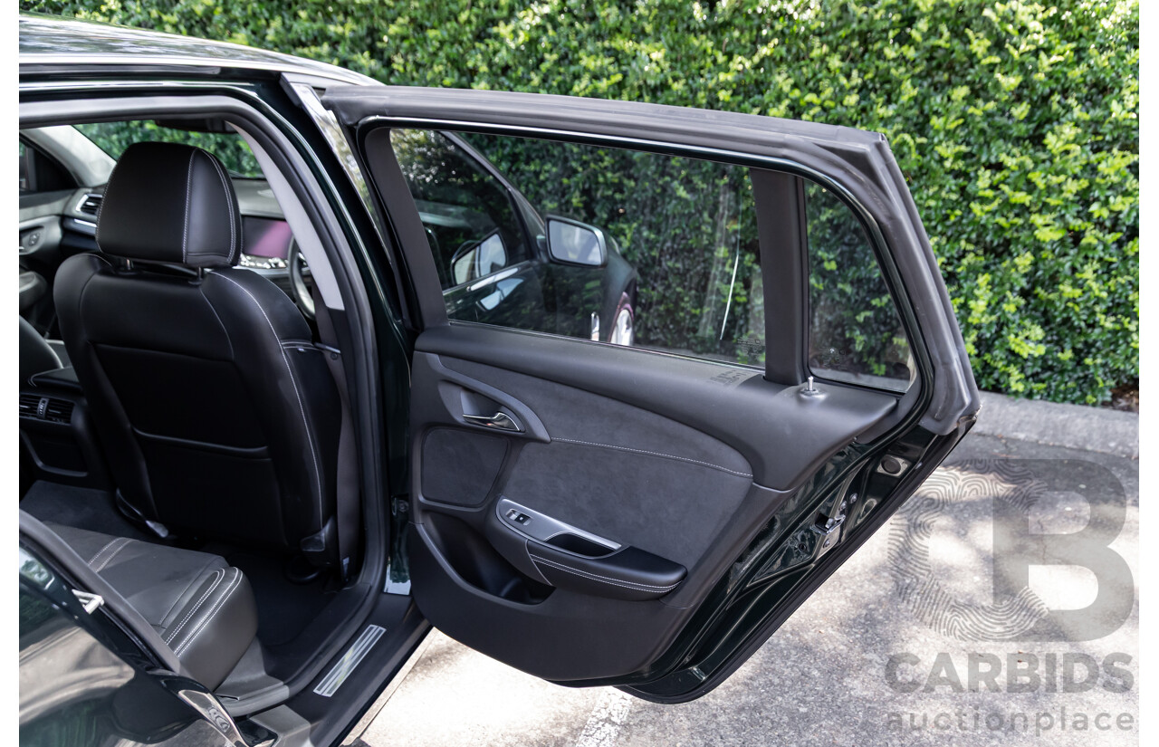 04/2017 Holden Calais V (RWD) VF II MY17 4d Sportwagon Regal Peacock Metallic V8 6.2L