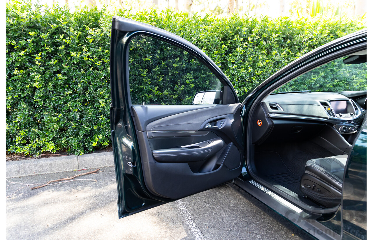 04/2017 Holden Calais V (RWD) VF II MY17 4d Sportwagon Regal Peacock Metallic V8 6.2L