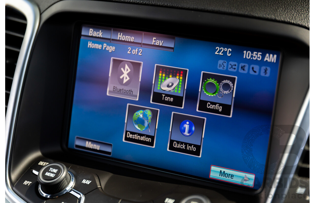 04/2017 Holden Calais V (RWD) VF II MY17 4d Sportwagon Regal Peacock Metallic V8 6.2L