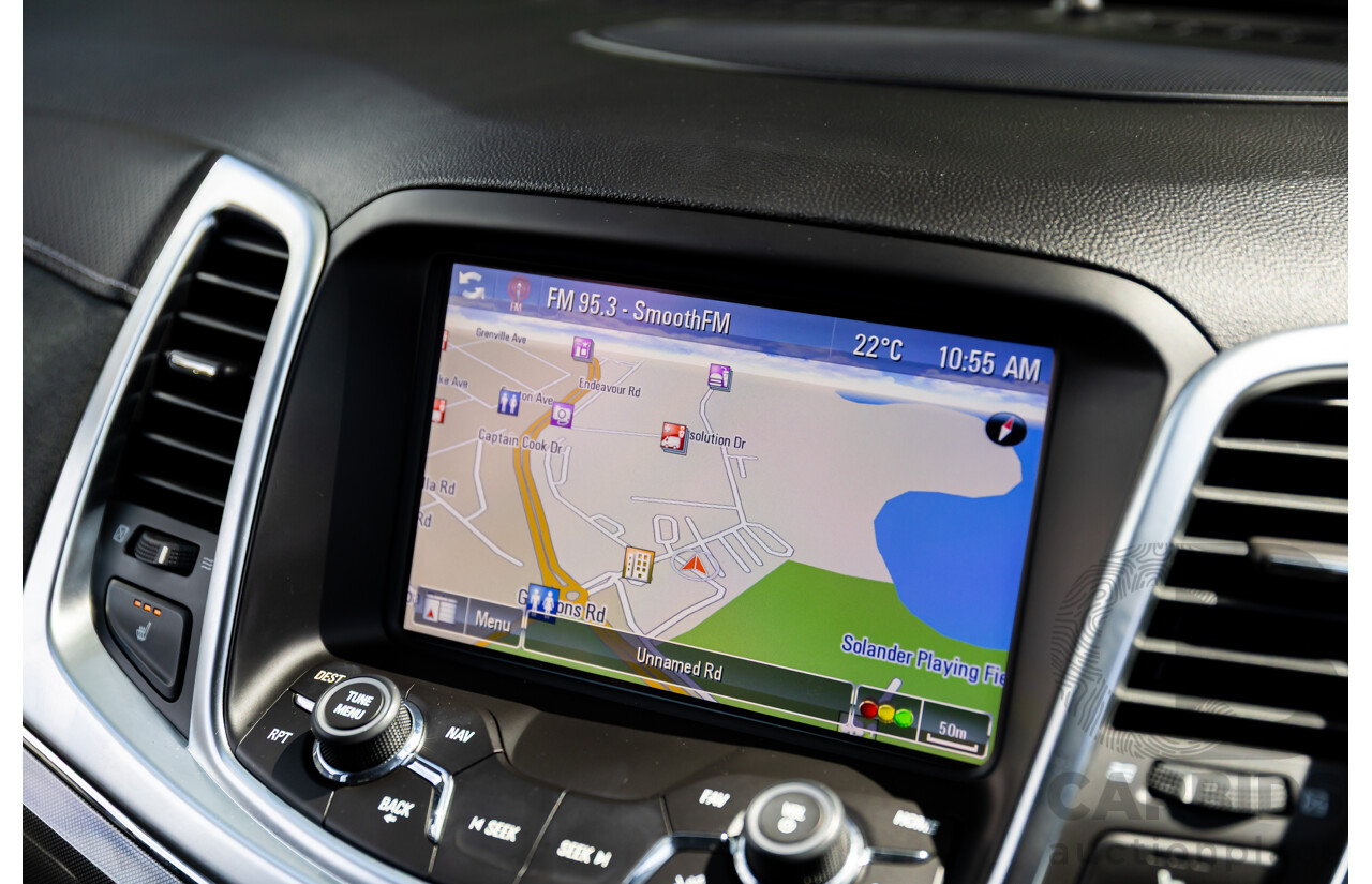 04/2017 Holden Calais V (RWD) VF II MY17 4d Sportwagon Regal Peacock Metallic V8 6.2L