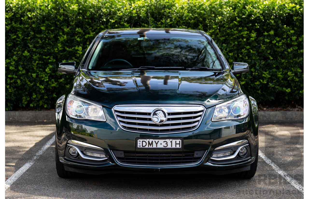 04/2017 Holden Calais V (RWD) VF II MY17 4d Sportwagon Regal Peacock Metallic V8 6.2L