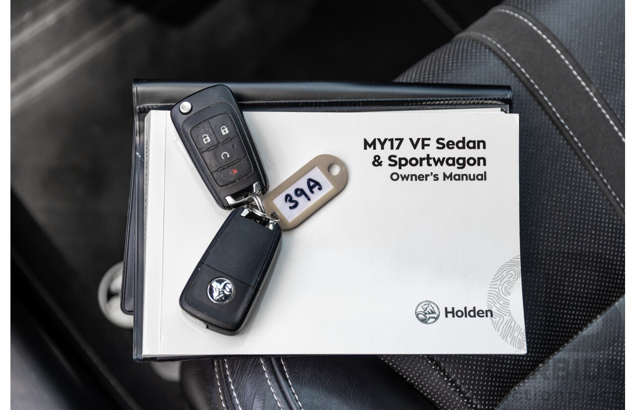 04/2017 Holden Calais V (RWD) VF II MY17 4d Sportwagon Regal Peacock Metallic V8 6.2L