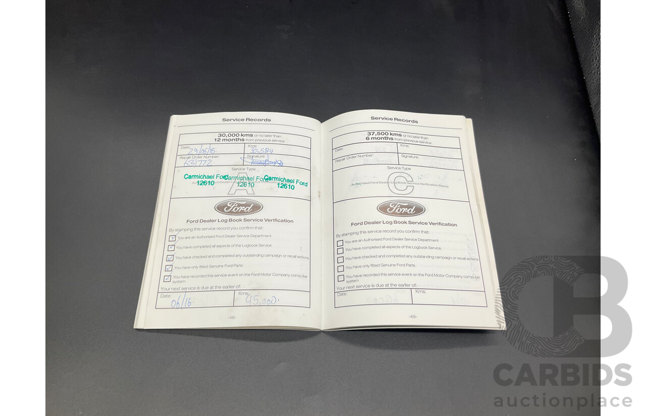 5/2014 Ford Territory TX (RWD) SZ 4d Wagon Smoke Grey Metallic Turbo Diesel 2.7L