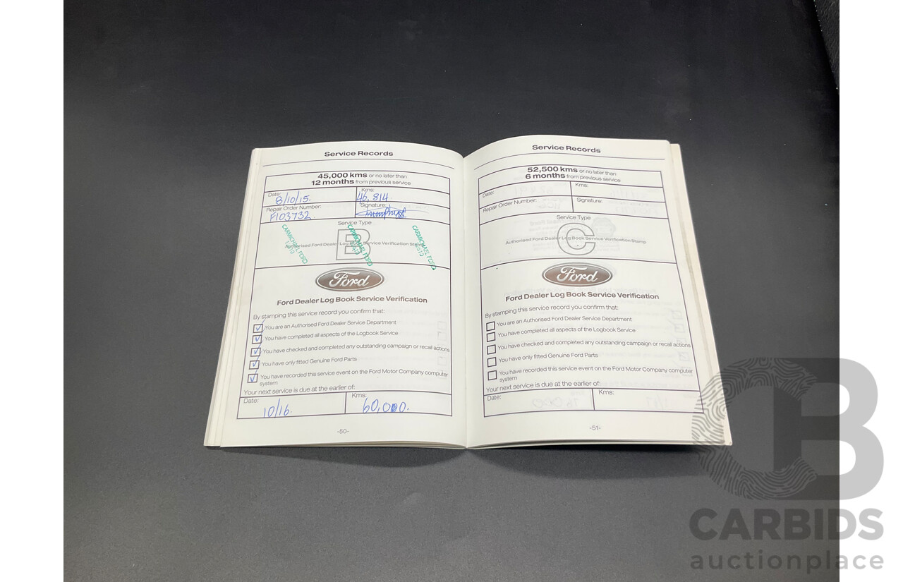 5/2014 Ford Territory TX (RWD) SZ 4d Wagon Smoke Grey Metallic Turbo Diesel 2.7L