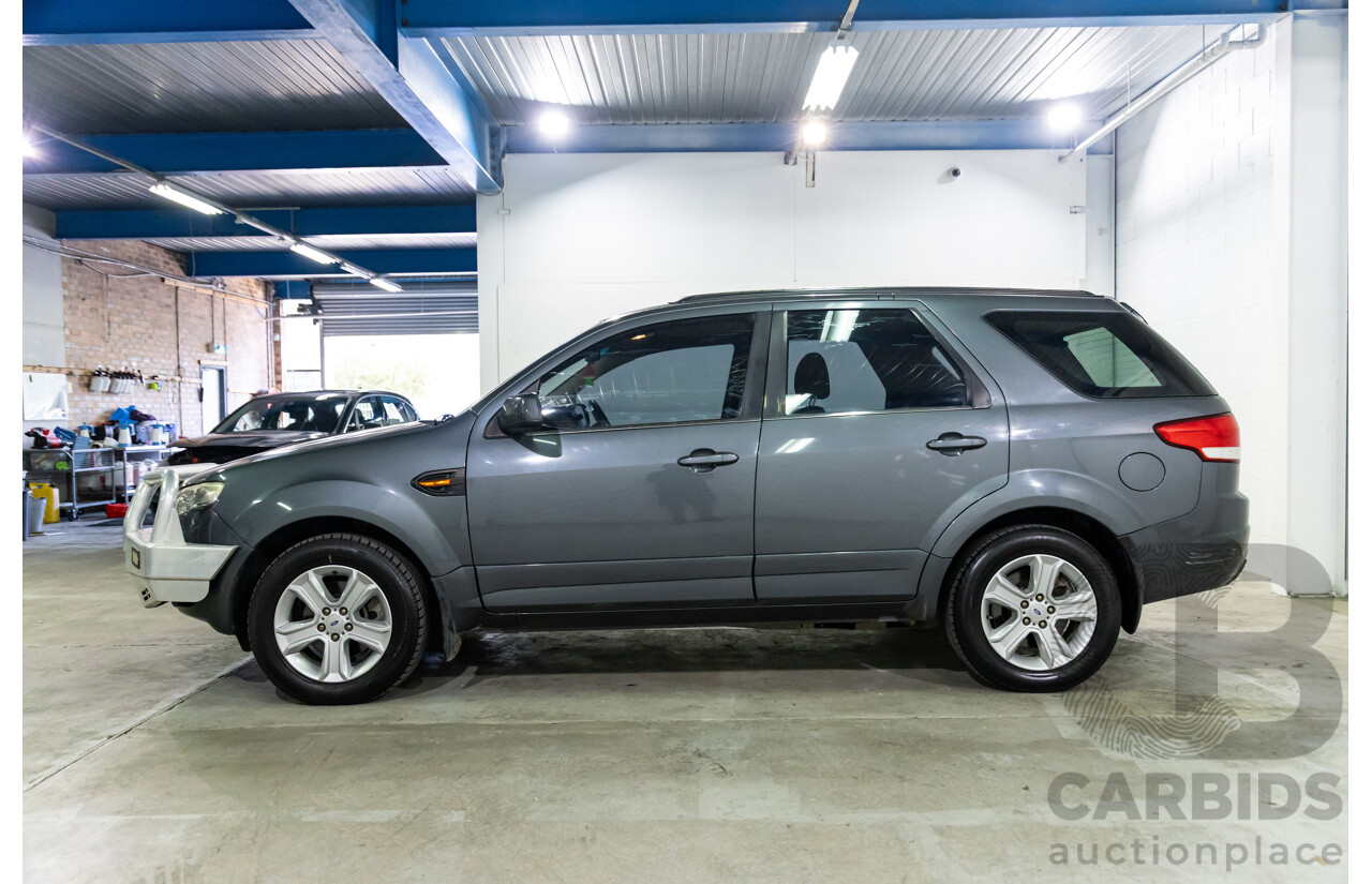 5/2014 Ford Territory TX (RWD) SZ 4d Wagon Smoke Grey Metallic Turbo Diesel 2.7L