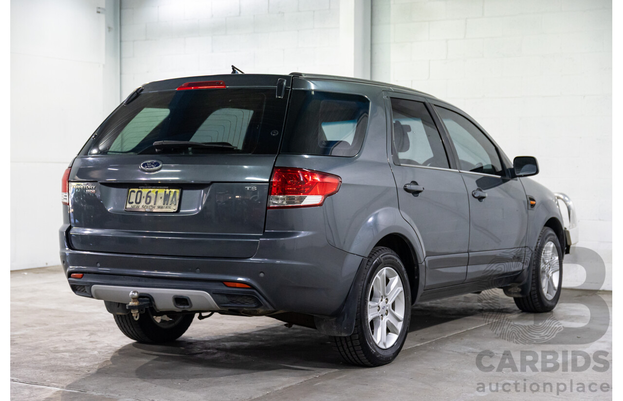 5/2014 Ford Territory TX (RWD) SZ 4d Wagon Smoke Grey Metallic Turbo Diesel 2.7L